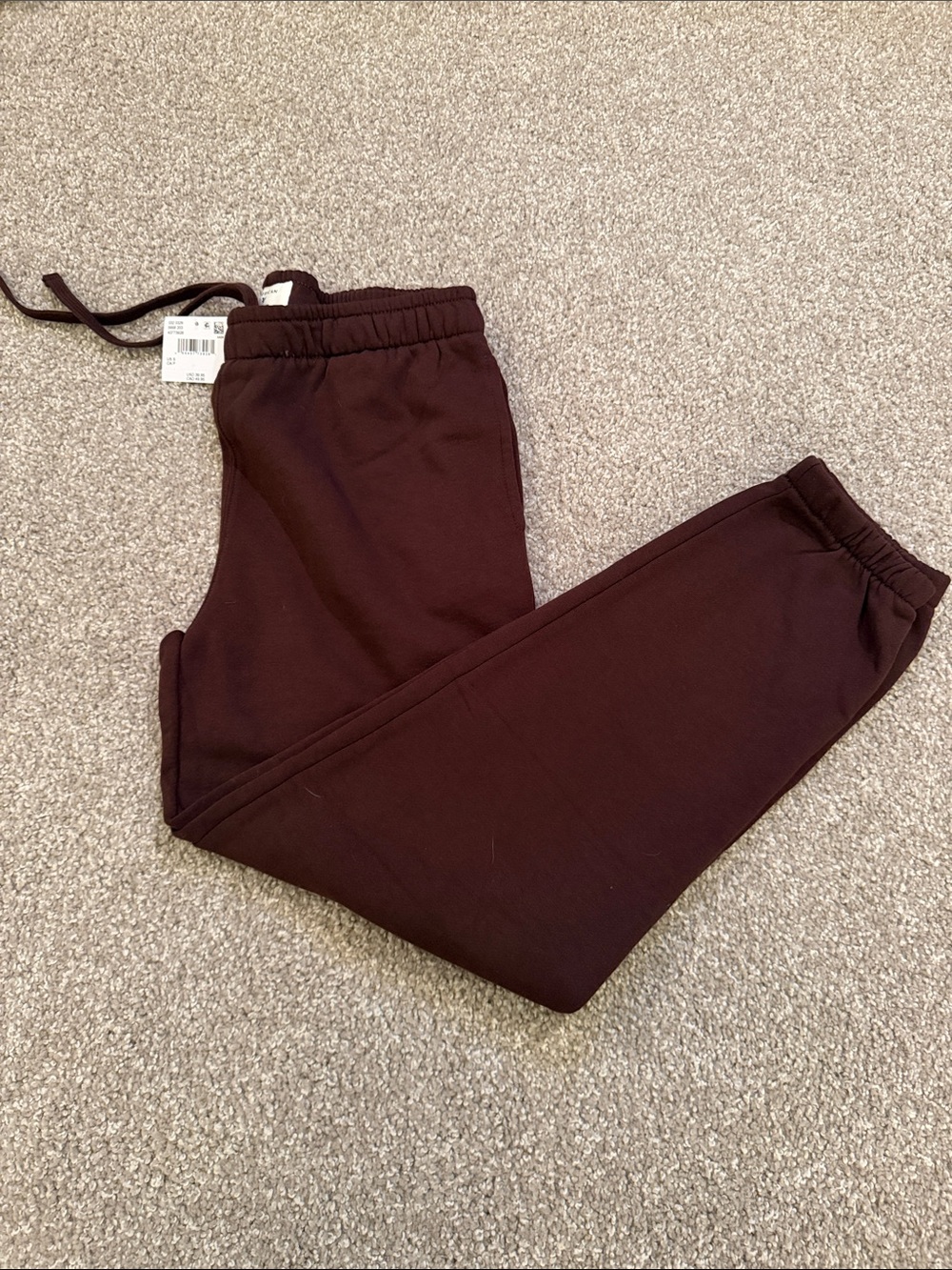 American Eagle Outfitters Maroon Track Joggers